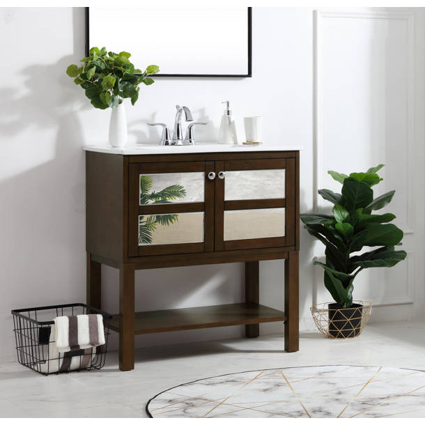Ronbow Kara™ 37" Single Bathroom Vanity Top with Sink & Reviews Wayfair